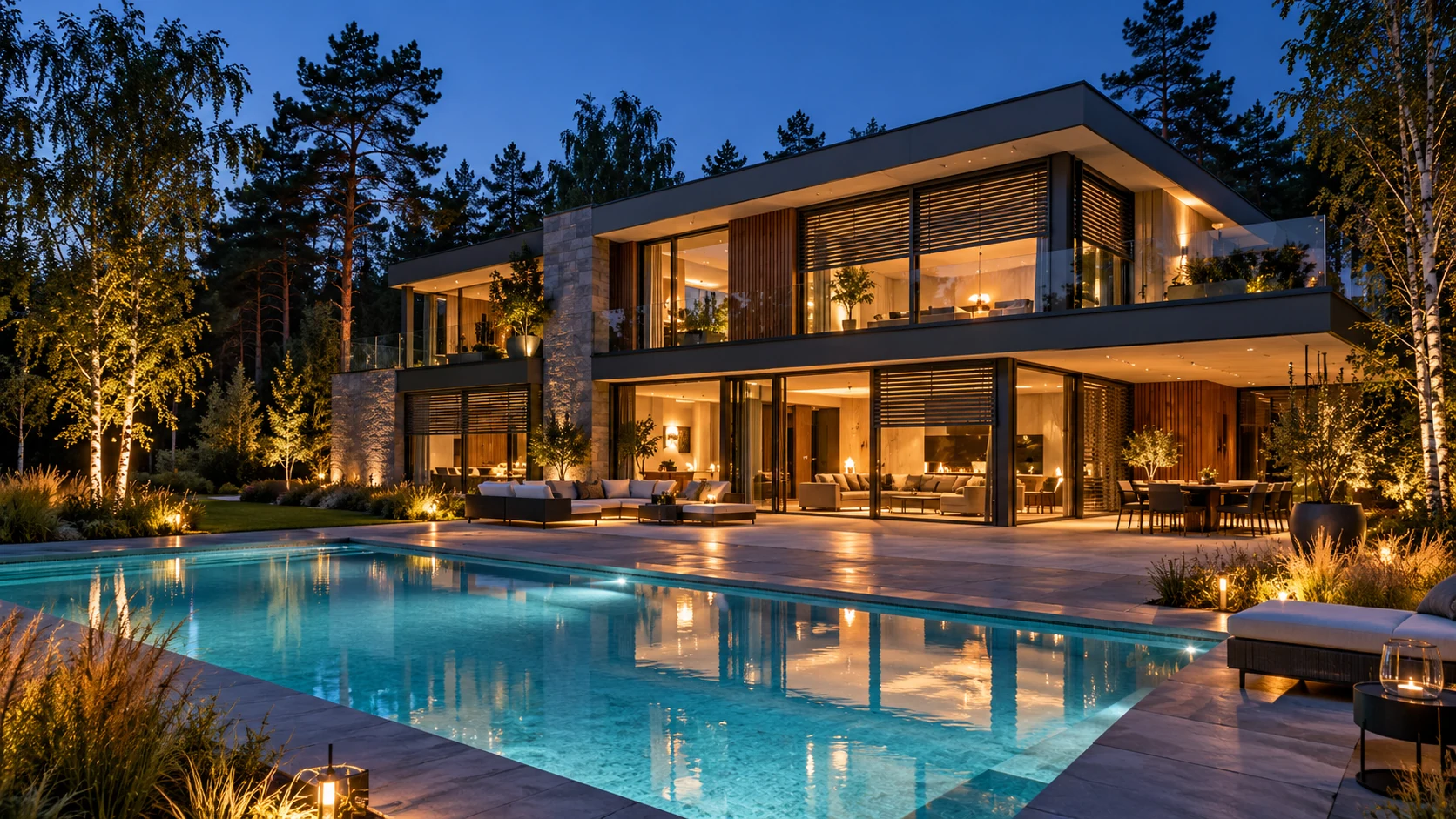 Ilustracja tematyczna — Smart Home w całej Polsce — pełne instalacje dla rezydencji premium